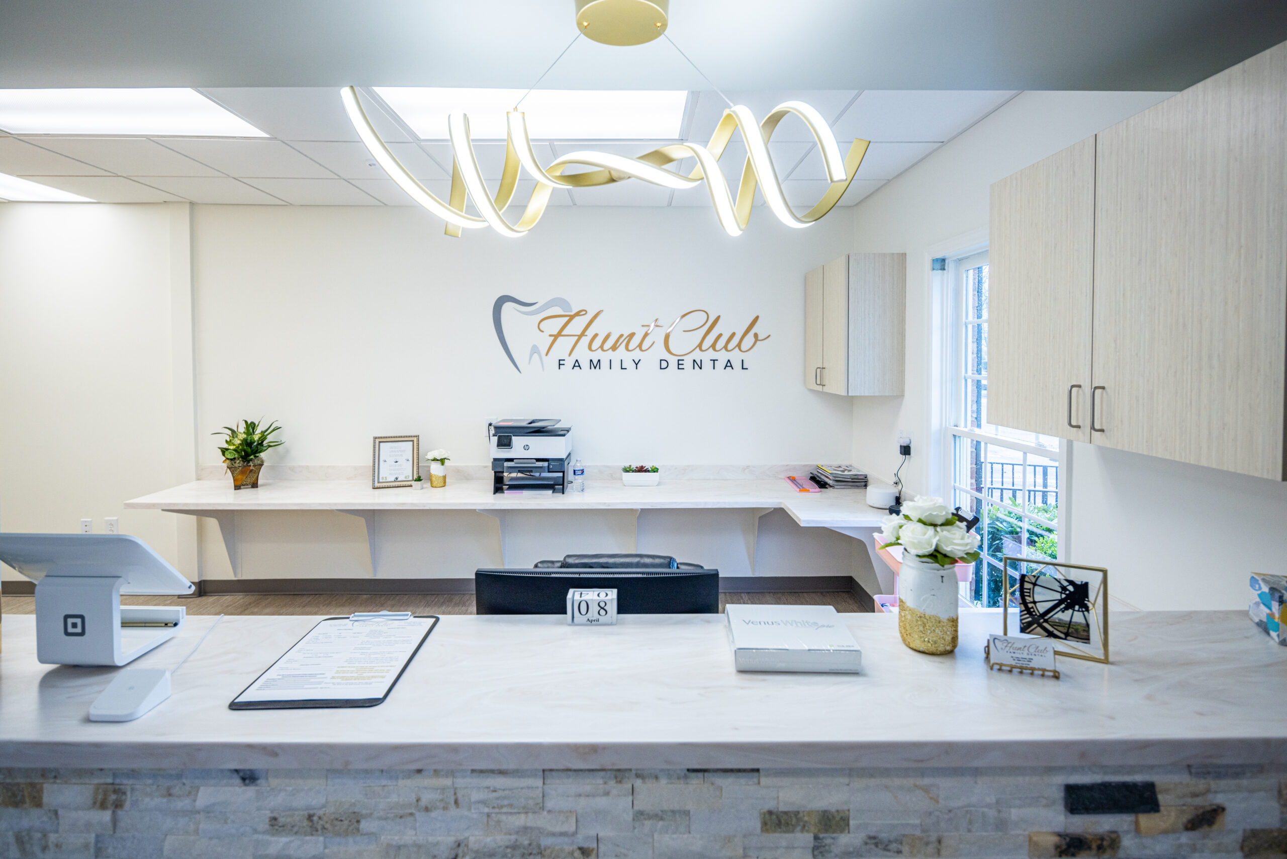 Front office of Hunt Club Family Dental